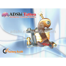 2013 ADShi 8 wraps metal shine brawn birdlike design handmade tattoo machine gun